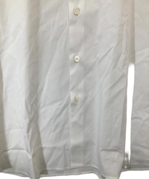 PRADA（プラダ）PRADA (プラダ) POPELINE STRETCH ワイシャツ　ポプリンストレッチ　UCM611 F62 ホワイト サイズ:42/16  1/2の古着・服飾アイテム