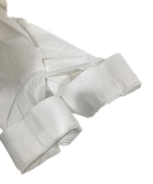 PRADA（プラダ）PRADA (プラダ) POPELINE STRETCH ワイシャツ　ポプリンストレッチ　UCM611 F62 ホワイト サイズ:42/16  1/2の古着・服飾アイテム