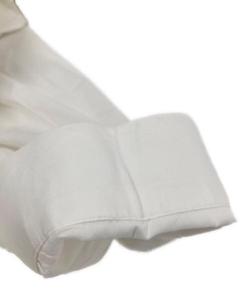 PRADA（プラダ）PRADA (プラダ) POPELINE STRETCH ワイシャツ　ポプリンストレッチ　UCM611 F62 ホワイト サイズ:42/16  1/2の古着・服飾アイテム