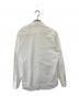 PRADA (プラダ) POPELINE STRETCH ワイシャツ　ポプリンストレッチ　UCM611 F62 ホワイト サイズ:42/16  1/2：20000円