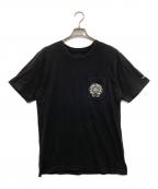 CHROME HEARTSクロムハーツ）の古着「Horse shoe logo pocket T-shirts」｜ブラック