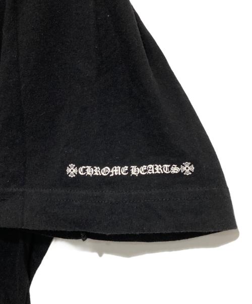 CHROME HEARTS（クロムハーツ）CHROME HEARTS (クロムハーツ) Horse shoe logo pocket T-shirts ブラック サイズ:Lの古着・服飾アイテム