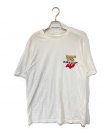 BURBERRY LONDON（バーバリーロンドン）の古着「19SS ラバーTBロゴTシャツ　8017496」｜ホワイト