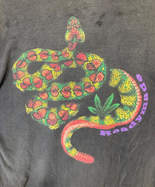 READYMADE（レディメイド）READYMADE (レディメイド) LS T-SHIRT SNAKE　ロングスリーブTシャツ スネーク　RE-CO-BK-00-00-282 グレー サイズ:Lの古着・服飾アイテム