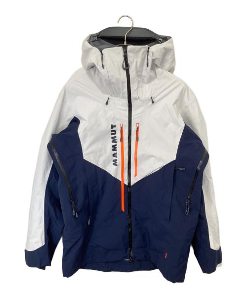 MAMMUT（マムート）MAMMUT (マムート) La Liste Pro HS Hooded Jacket　ラリステ プロ ハードシェルフーデッドジャケット　1010-28240 ホワイト サイズ:Lの古着・服飾アイテム