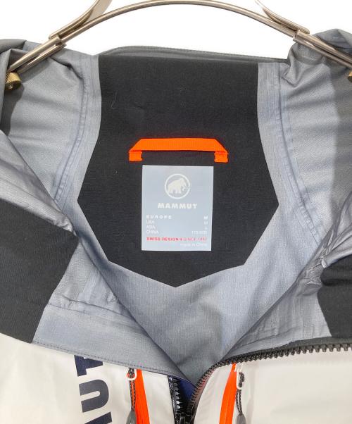 MAMMUT（マムート）MAMMUT (マムート) La Liste Pro HS Hooded Jacket　ラリステ プロ ハードシェルフーデッドジャケット　1010-28240 ホワイト サイズ:Lの古着・服飾アイテム