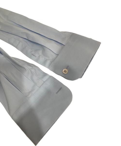 PRADA（プラダ）PRADA (プラダ) ストレッチドレスシャツ ブルー サイズ:42の古着・服飾アイテム