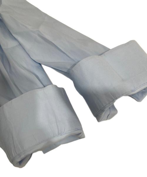 PRADA（プラダ）PRADA (プラダ) ストレッチドレスシャツ ブルー サイズ:42の古着・服飾アイテム