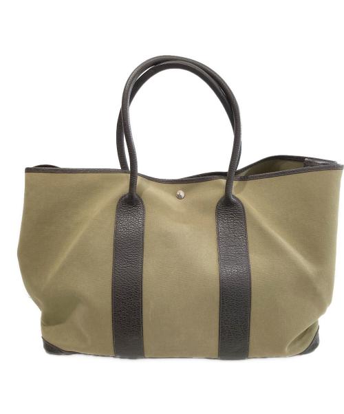 HERMES（エルメス）HERMES (エルメス) ガーデンパーティ GM バッグ オリーブの古着・服飾アイテム