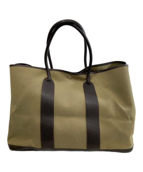 HERMES（エルメス）HERMES (エルメス) ガーデンパーティ GM バッグ オリーブの古着・服飾アイテム