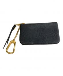 LOUIS VUITTON（ルイ ヴィトン）の古着「ポシェット・クレ カードキーケース　	TY3241」｜ブラック