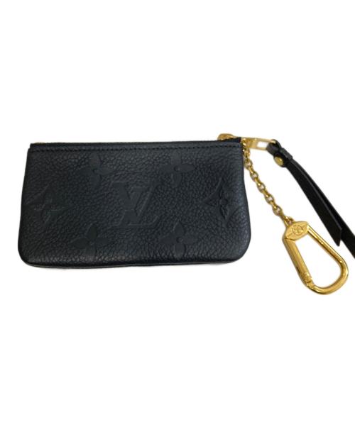 LOUIS VUITTON（ルイ ヴィトン）LOUIS VUITTON (ルイ ヴィトン) ポシェット・クレ カードキーケース　	TY3241 ブラックの古着・服飾アイテム