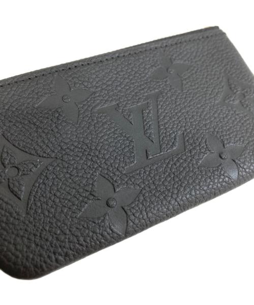 LOUIS VUITTON（ルイ ヴィトン）LOUIS VUITTON (ルイ ヴィトン) ポシェット・クレ カードキーケース　	TY3241 ブラックの古着・服飾アイテム