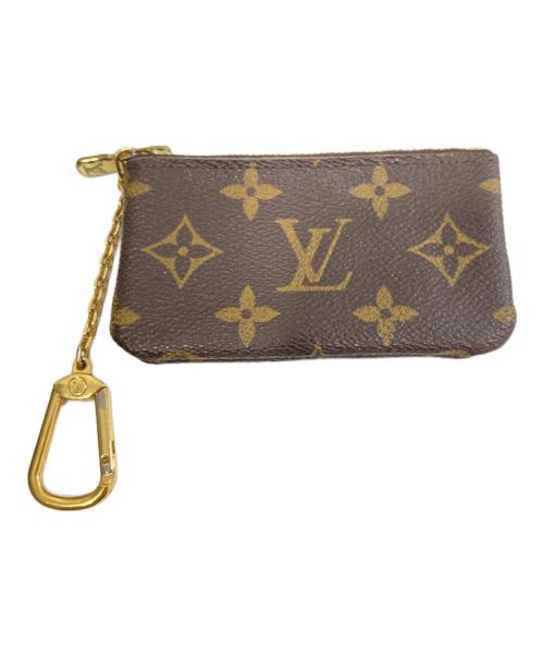LOUIS VUITTON（ルイ ヴィトン）LOUIS VUITTON (ルイ ヴィトン) ポシェット・クレ カードキーケース　M62650 ブラウンの古着・服飾アイテム