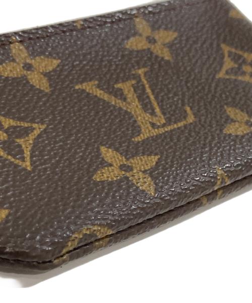 LOUIS VUITTON（ルイ ヴィトン）LOUIS VUITTON (ルイ ヴィトン) ポシェット・クレ カードキーケース　M62650 ブラウンの古着・服飾アイテム