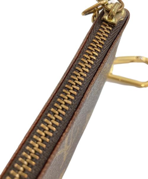 LOUIS VUITTON（ルイ ヴィトン）LOUIS VUITTON (ルイ ヴィトン) ポシェット・クレ カードキーケース　M62650 ブラウンの古着・服飾アイテム