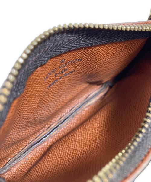 LOUIS VUITTON（ルイ ヴィトン）LOUIS VUITTON (ルイ ヴィトン) ポシェット・クレ カードキーケース　M62650 ブラウンの古着・服飾アイテム