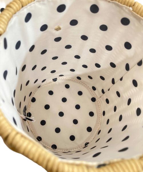 Kate Spade（ケイトスペード）Kate Spade (ケイトスペード) ピクニック ウィッカー クロスボディ　PXRUB411 レッドの古着・服飾アイテム