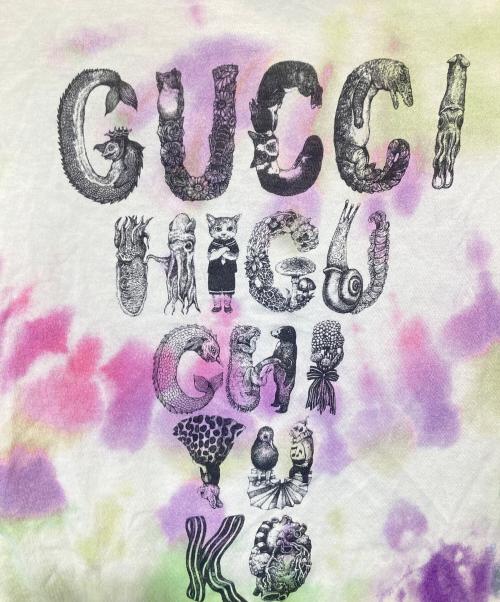 GUCCI（グッチ）GUCCI (グッチ) ヒグチユウコ コラボTシャツ パープル サイズ:12(KIDS SIZE)の古着・服飾アイテム
