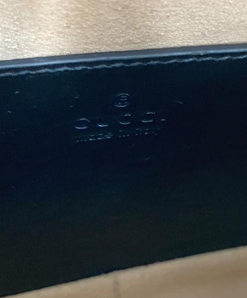 GUCCI（グッチ）GUCCI (グッチ) GG Marmont  ショルダーバッグ　ジージーマーモント　634936 ブラックの古着・服飾アイテム