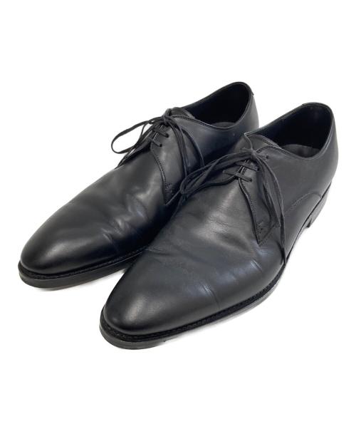 UNION IMPERIAL（ユニオンインペリアル）UNION IMPERIAL (ユニオンインペリアル) 3アイレットプレーントゥシューズ　	U1866 ブラック サイズ:８　１/２の古着・服飾アイテム