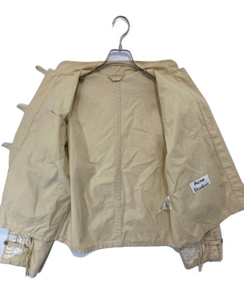 Acne studios（アクネ ストゥディオズ）Acne studios (アクネ ストゥディオズ) ローズプリントチャイナシャツ　FN-WN-OUTW000280 イエロー サイズ:32の古着・服飾アイテム