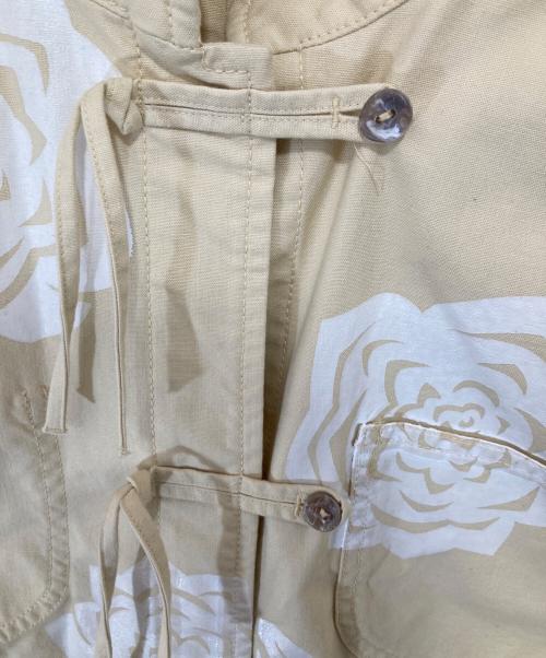 Acne studios（アクネ ストゥディオズ）Acne studios (アクネ ストゥディオズ) ローズプリントチャイナシャツ　FN-WN-OUTW000280 イエロー サイズ:32の古着・服飾アイテム