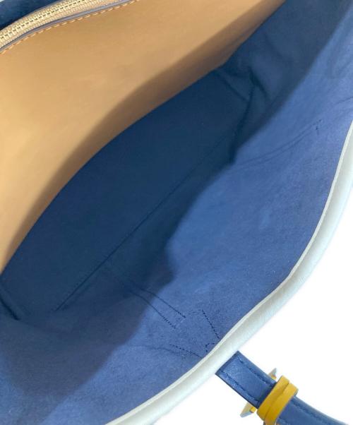 TORY BURCH（トリーバーチ）TORY BURCH (トリーバーチ) チェック柄 トートバッグ イエローの古着・服飾アイテム