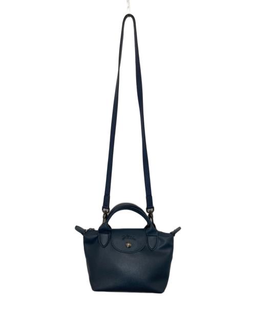 LONGCHAMP（ロンシャン）LONGCHAMP (ロンシャン) ル・プリアージュ エクストラ XS トップハンドルバッグ　1500987556 ネイビーの古着・服飾アイテム
