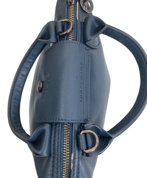 LONGCHAMP（ロンシャン）LONGCHAMP (ロンシャン) ル・プリアージュ エクストラ XS トップハンドルバッグ　1500987556 ネイビーの古着・服飾アイテム
