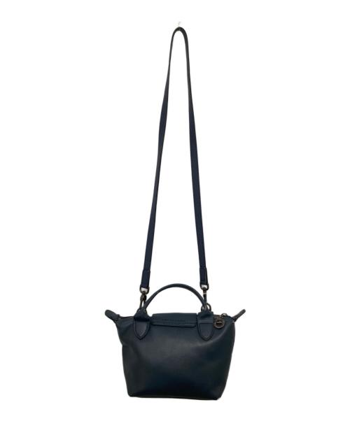LONGCHAMP（ロンシャン）LONGCHAMP (ロンシャン) ル・プリアージュ エクストラ XS トップハンドルバッグ　1500987556 ネイビーの古着・服飾アイテム