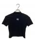 ALEXANDER WANG（アレキサンダー・ワン）の古着「モックネック S/S ニット」｜ブラック