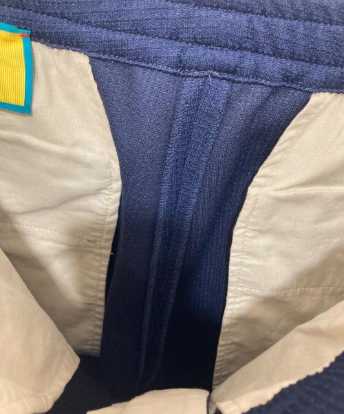 GUCCI（グッチ）GUCCI (グッチ) adidas (アディダス) ロゴ刺繍 イージートラックパンツ　702181 ZAJRV ネイビー サイズ:46の古着・服飾アイテム