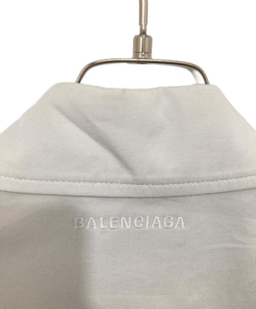 BALENCIAGA（バレンシアガ）BALENCIAGA (バレンシアガ) ステンカラーコート　23SS　626535 グレー サイズ:44の古着・服飾アイテム