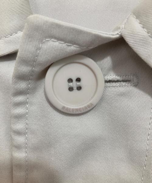 BALENCIAGA（バレンシアガ）BALENCIAGA (バレンシアガ) ステンカラーコート　23SS　626535 グレー サイズ:44の古着・服飾アイテム