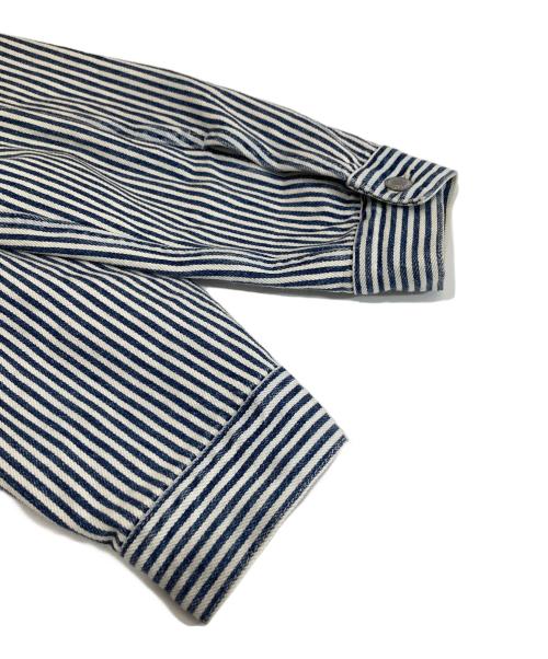 LEVI'S（リーバイス）LEVI'S (リーバイス) NIGO (二ゴー) HICKORY STRIPE 557 XX TRUCKER DENIM JACKET　ヒッコリーストライプデニムジャケット　PC9-A5904-0000 ブルー サイズ:42の古着・服飾アイテム