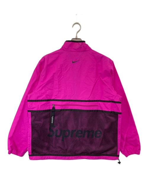 NIKE（ナイキ）NIKE (ナイキ) SUPREME (シュプリーム) trail running ナイロンジャケット ピンク サイズ:XLの古着・服飾アイテム