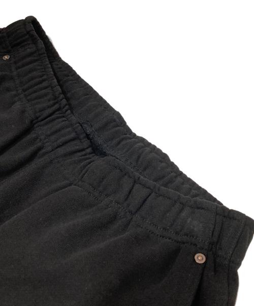 BEAMS（ビームス）BEAMS (ビームス) ダブルニー スウェットパンツ ブラック サイズ:Sの古着・服飾アイテム
