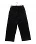 BEAMS (ビームス) ダブルニー スウェットパンツ ブラック サイズ:S：10000円