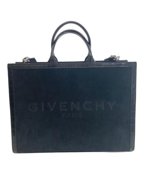 GIVENCHY（ジバンシィ）GIVENCHY (ジバンシィ) G TOTE MEDIUM　Gトートミディアム　KUH0283 ブラックの古着・服飾アイテム