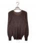 PLEATS PLEASE (プリーツプリーズ) L/S プリーツカットソー　PP43-FK761 ブラウン サイズ:3：20000円