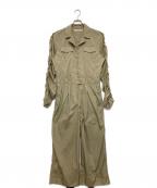 LEINWANDEラインヴァンド）の古着「Military Jumpsuits」｜ベージュ