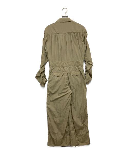 LEINWANDE（ラインヴァンド）LEINWANDE (ラインヴァンド) Military Jumpsuits ベージュ サイズ:freeの古着・服飾アイテム