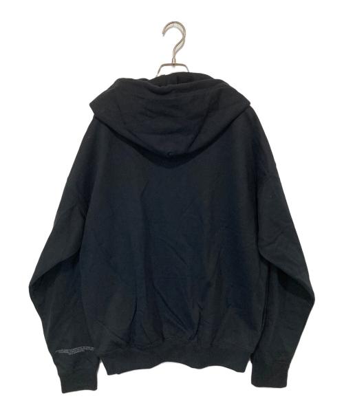 Y-3（ワイスリー）Y-3 (ワイスリー) LOGO ZIP HODDIE ロゴジップフディー ブラック サイズ:XSの古着・服飾アイテム