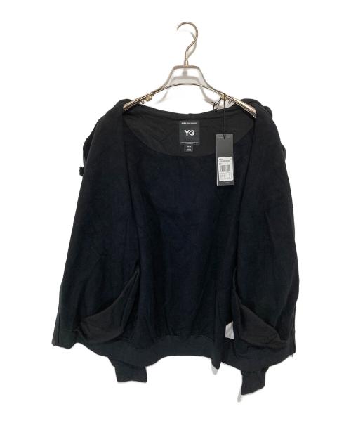 Y-3（ワイスリー）Y-3 (ワイスリー) LOGO ZIP HODDIE ロゴジップフディー ブラック サイズ:XSの古着・服飾アイテム