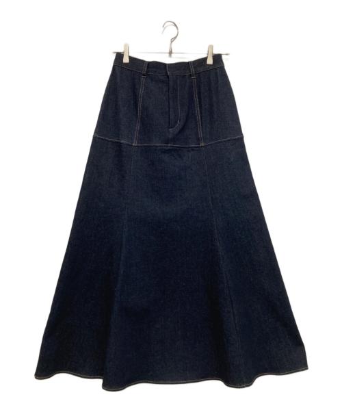 Ameri（アメリ）AMERI (アメリ) DENIM SETUP CURVE DRESS インディゴ サイズ:Mの古着・服飾アイテム