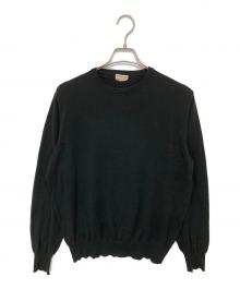 HELMUT LANG（ヘルムートラング）の古着「クルーネックニット」｜ブラック