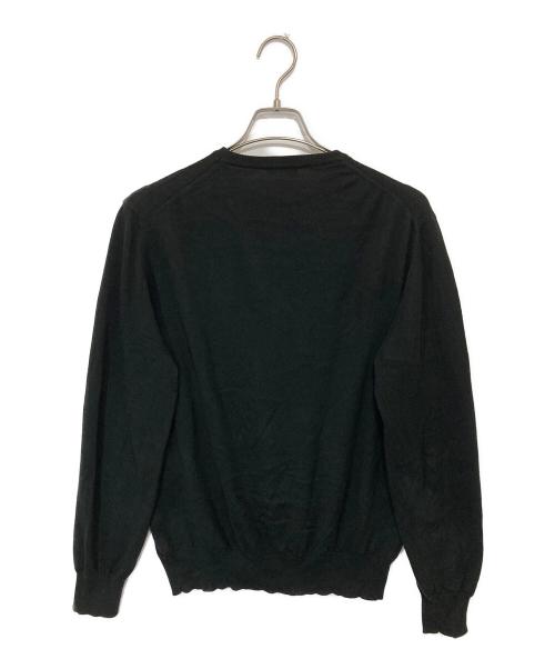 HELMUT LANG（ヘルムートラング）HELMUT LANG (ヘルムートラング) クルーネックニット ブラック サイズ:Sの古着・服飾アイテム