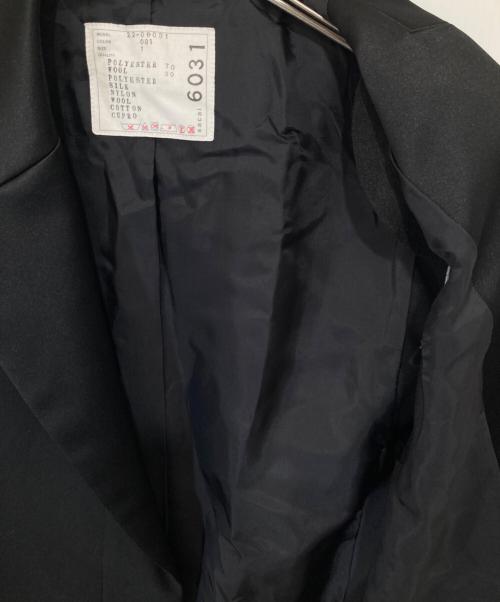 sacai（サカイ）sacai (サカイ) Suiting Mix Dress 再構築ワンピース　スーティングミックスドレス　22-06031 ブラック サイズ:1の古着・服飾アイテム