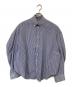 BALENCIAGA（バレンシアガ）の古着「Twisted Sleeve Shirt　ツイステッドスリーブシャツ　QC72 704461 TJM10 4640」｜ブルー